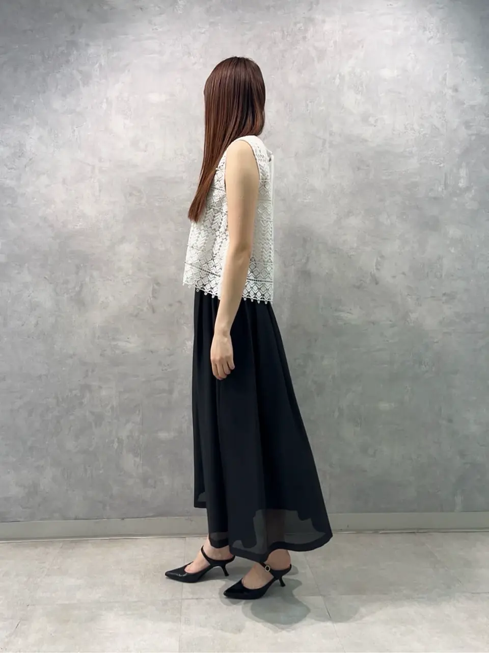 GRACE CONTINENTAL 赤坂 梨来 コーディネート画像