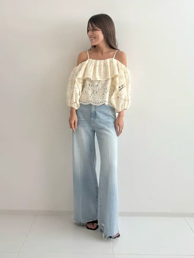 GRACE CONTINENTAL yukimi yonee コーディネート画像