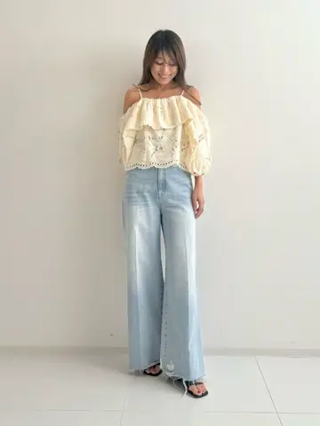 GRACE CONTINENTAL yukimi yonee コーディネート画像