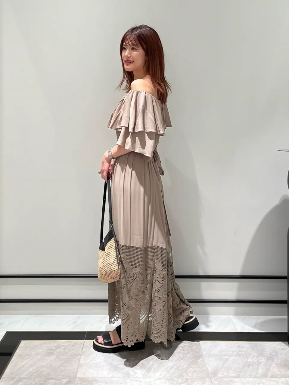 GRACE CONTINENTAL A.Kameyama コーディネート画像