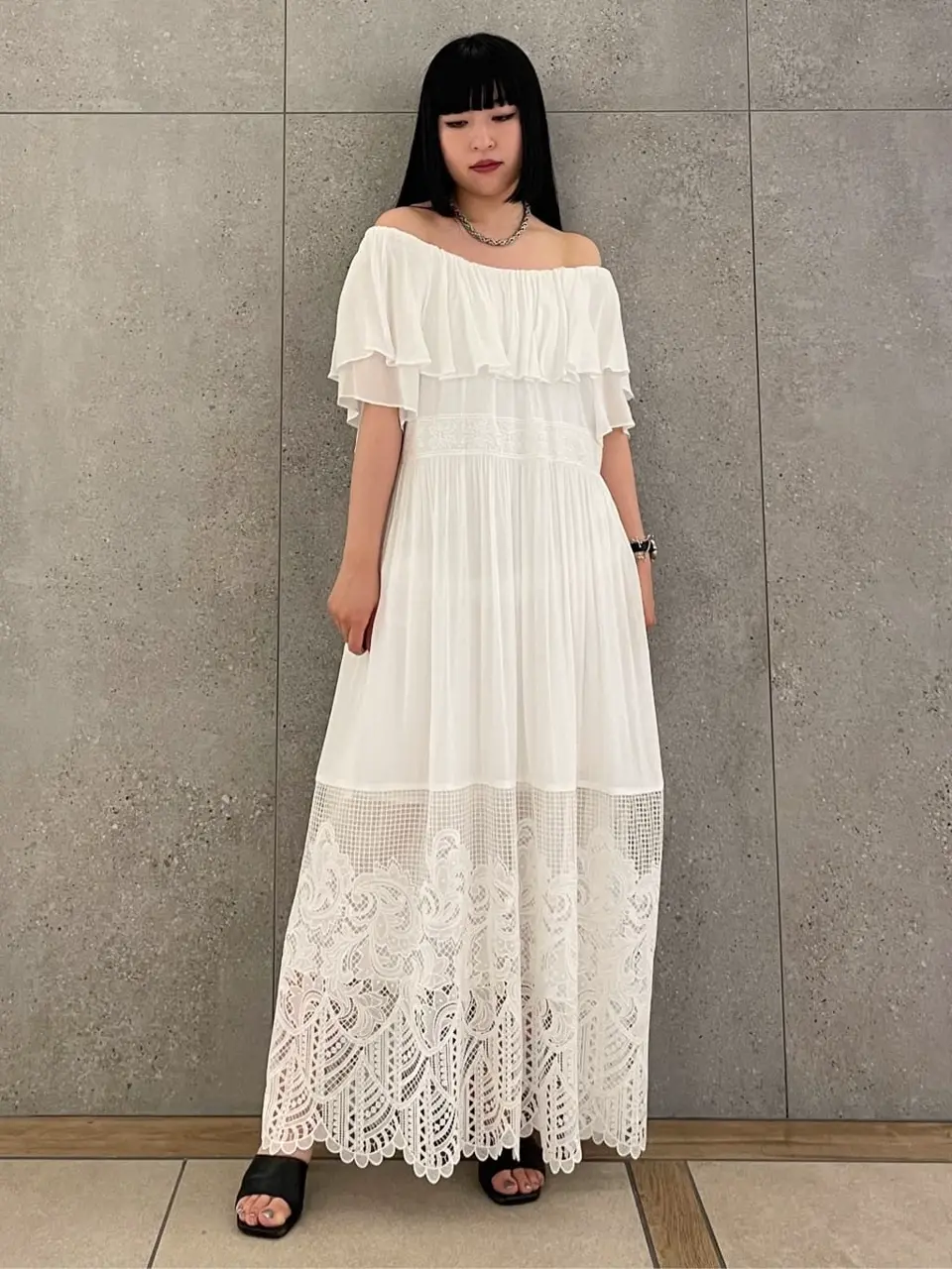 GRACE CONTINENTAL 清水　杏梨 コーディネート画像