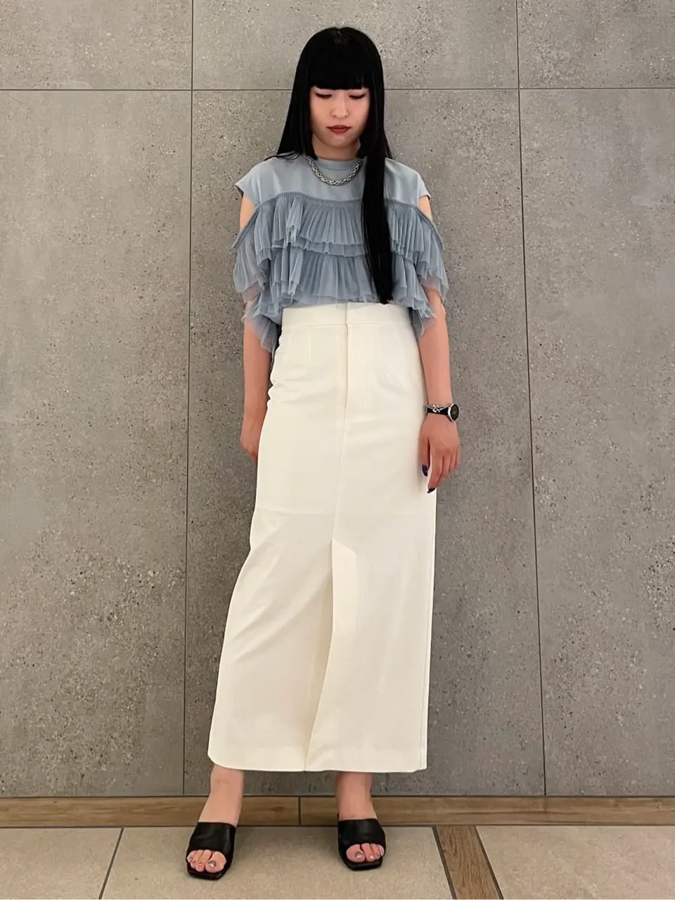 GRACE CONTINENTAL 清水　杏梨 コーディネート画像