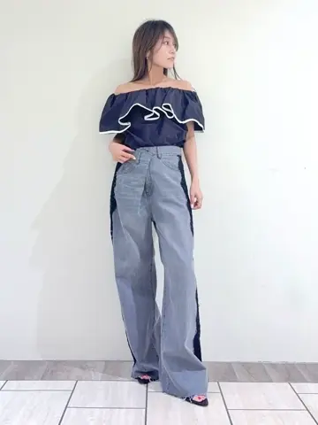 GRACE CONTINENTAL yukimi yonee コーディネート画像