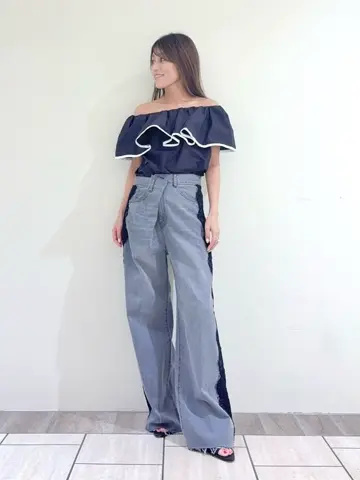 GRACE CONTINENTAL yukimi yonee コーディネート画像