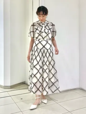 GRACE CONTINENTAL haruka iwasaki コーディネート画像