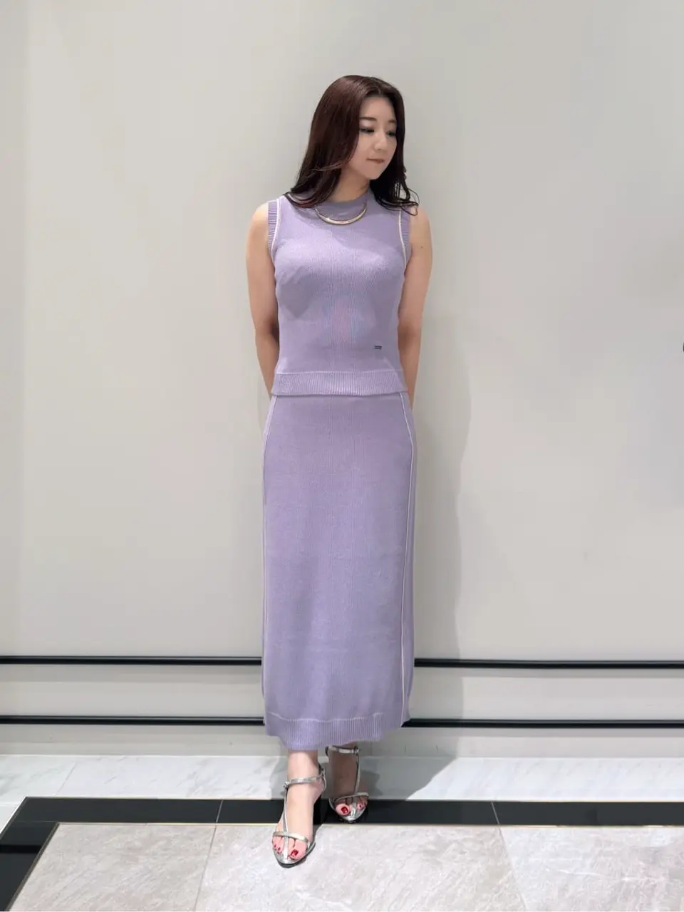 GRACE CONTINENTAL MOMOKO コーディネート画像