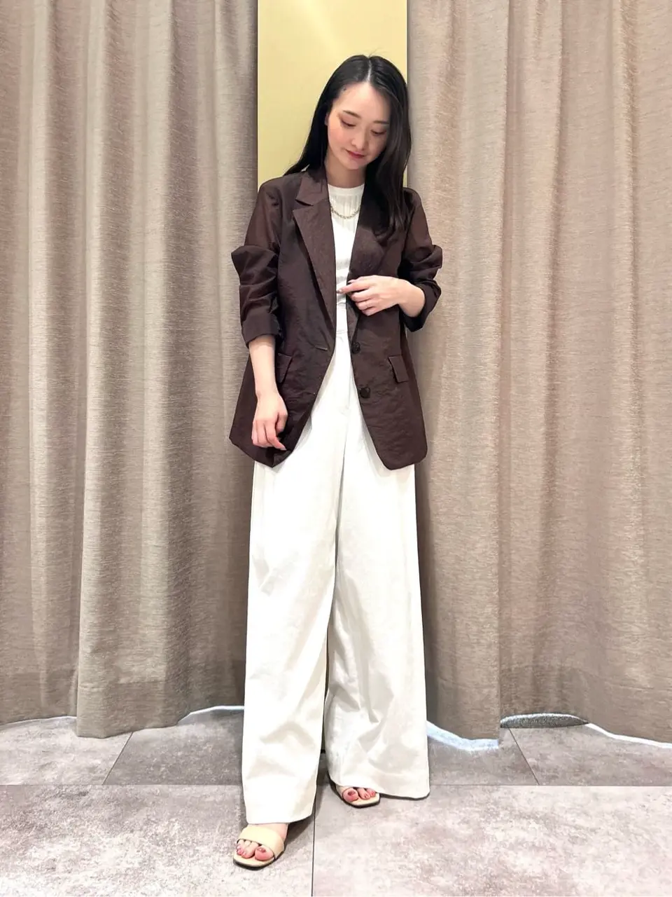 GRACE CONTINENTAL Nakatsu.m コーディネート画像