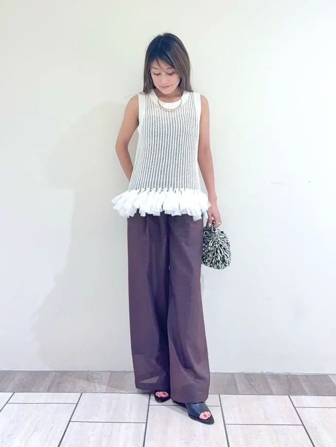 GRACE CONTINENTAL yukimi yonee コーディネート画像