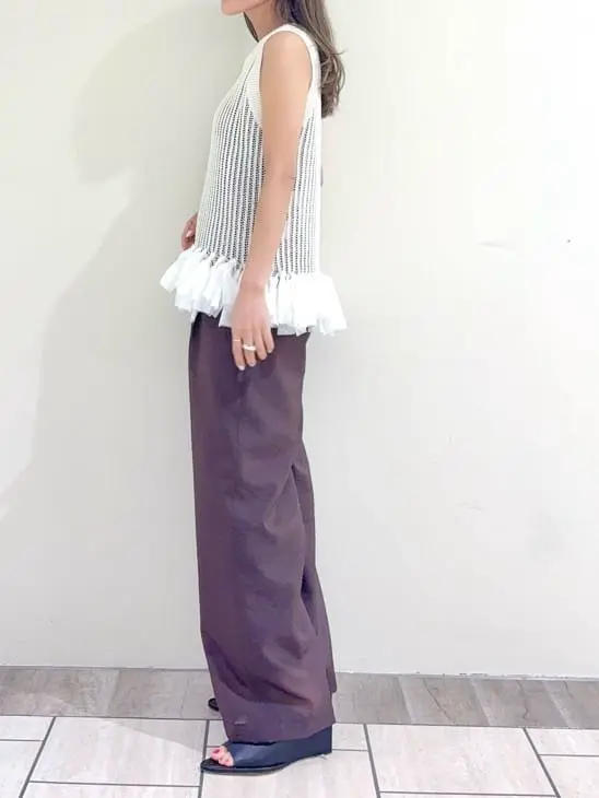 GRACE CONTINENTAL yukimi yonee コーディネート画像