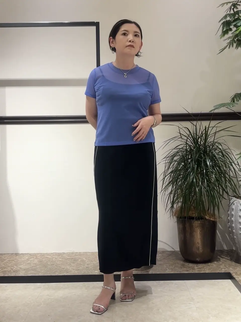 GRACE CONTINENTAL N.YURI コーディネート画像