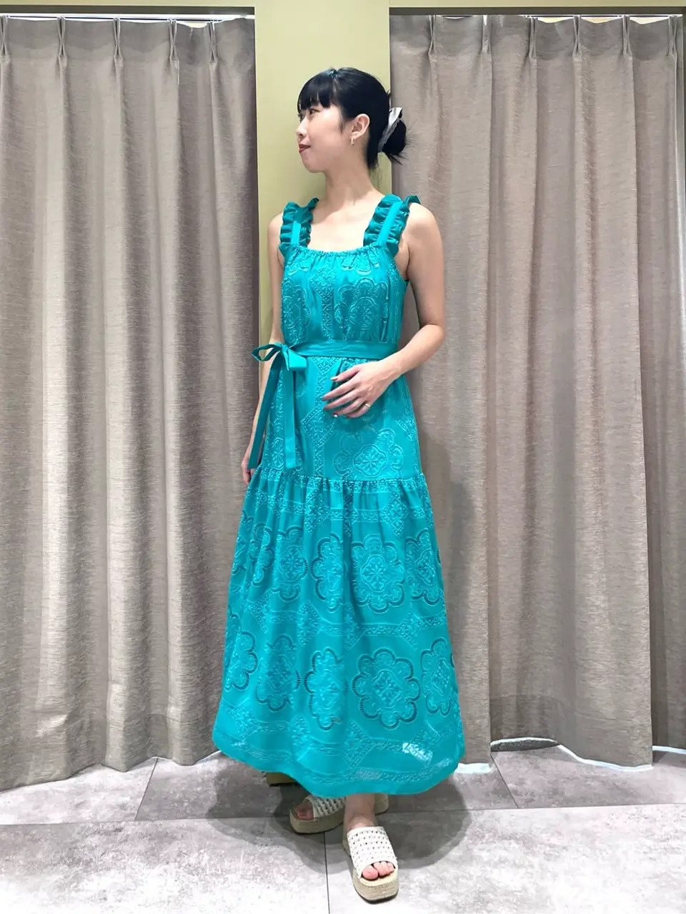 GRACE CONTINENTAL 端場　わかな コーディネート画像