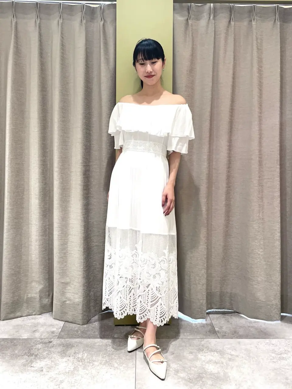 GRACE CONTINENTAL 端場　わかな コーディネート画像