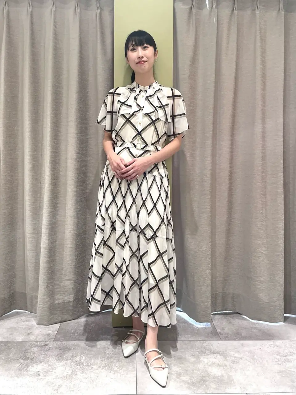 GRACE CONTINENTAL 端場　わかな コーディネート画像