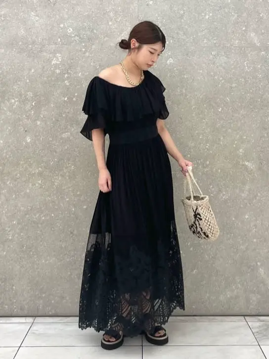 GRACE CONTINENTAL NORIA コーディネート画像