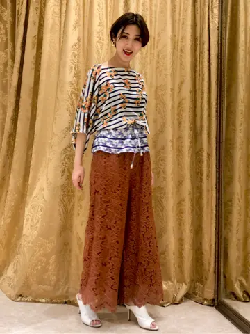 GRACE CONTINENTAL A.FUKUDA コーディネート画像