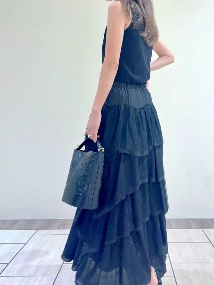 GRACE CONTINENTAL yukimi yonee コーディネート画像