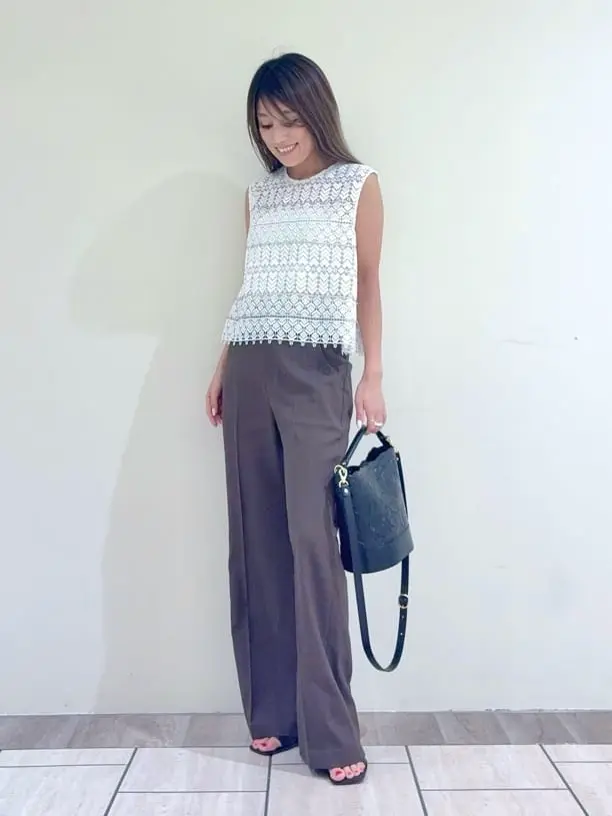 GRACE CONTINENTAL yukimi yonee コーディネート画像