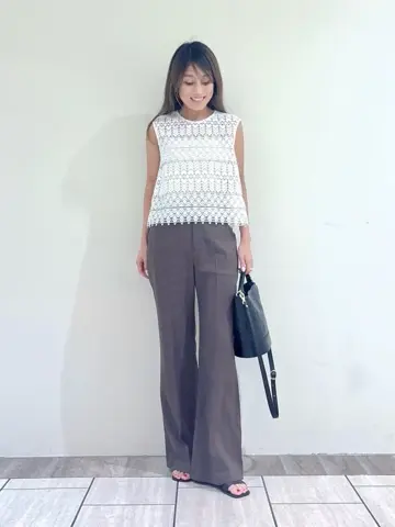 GRACE CONTINENTAL yukimi yonee コーディネート画像