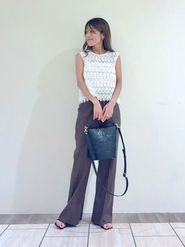 GRACE CONTINENTAL yukimi yonee コーディネート画像