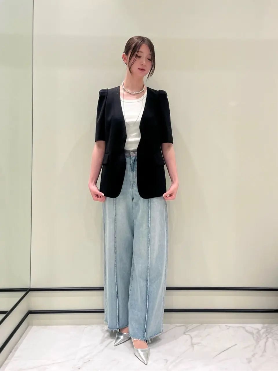 GRACE CONTINENTAL Hotei コーディネート画像