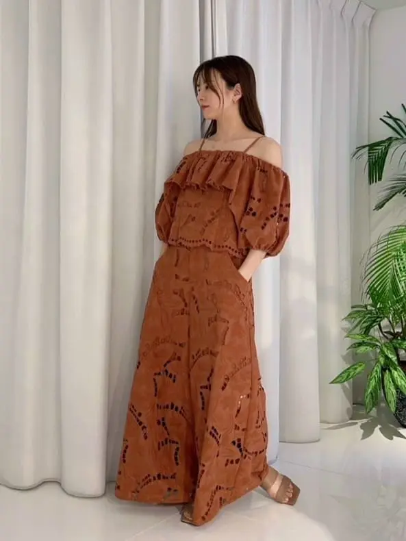 GRACE CONTINENTAL Hikaru Okada コーディネート画像