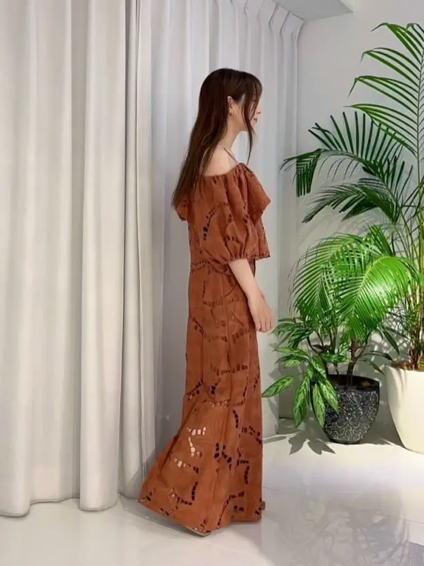 GRACE CONTINENTAL Hikaru Okada コーディネート画像