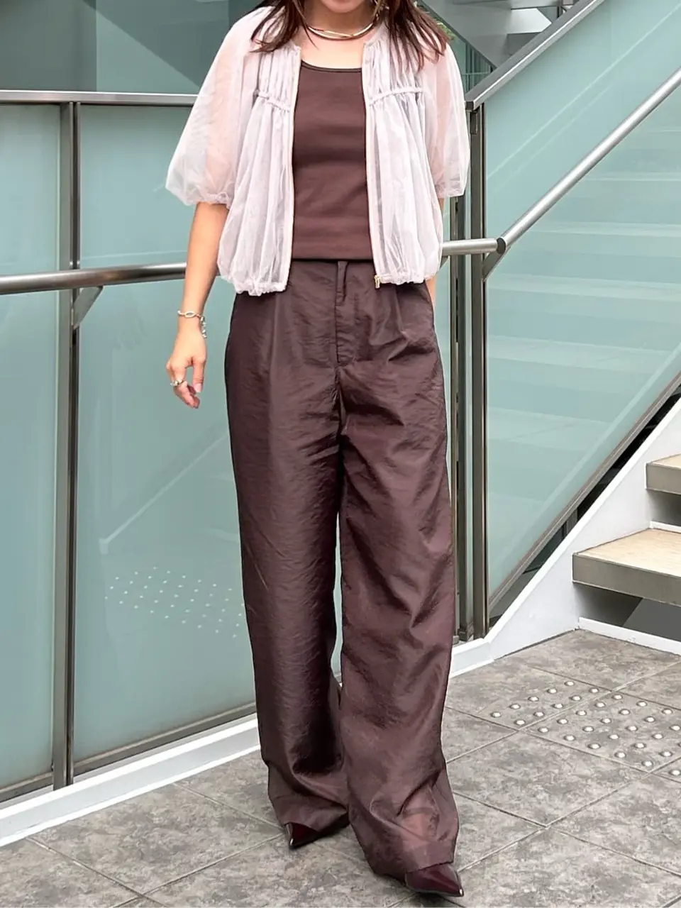 GRACE CONTINENTAL 古川温子 コーディネート画像