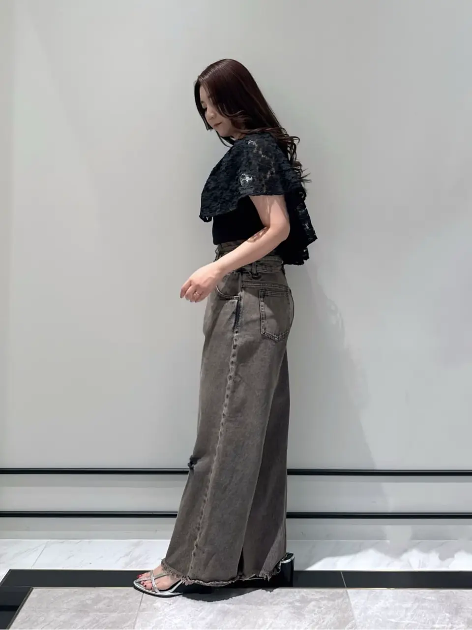 GRACE CONTINENTAL MOMOKO コーディネート画像