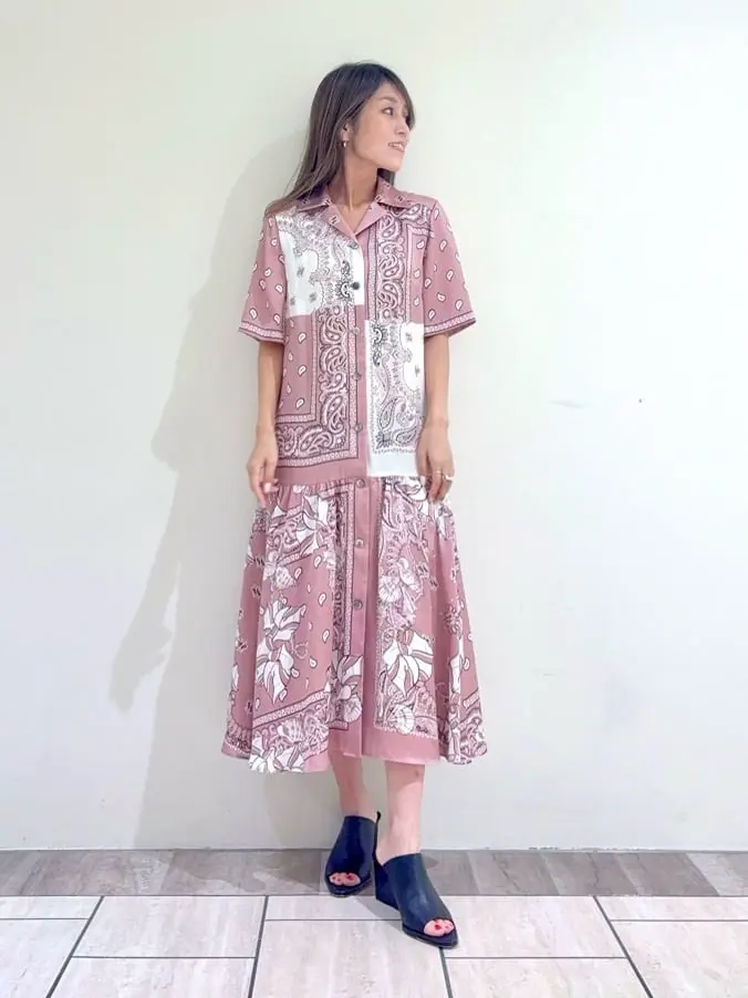 GRACE CONTINENTAL yukimi yonee コーディネート画像