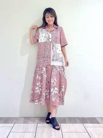 GRACE CONTINENTAL yukimi yonee コーディネート画像