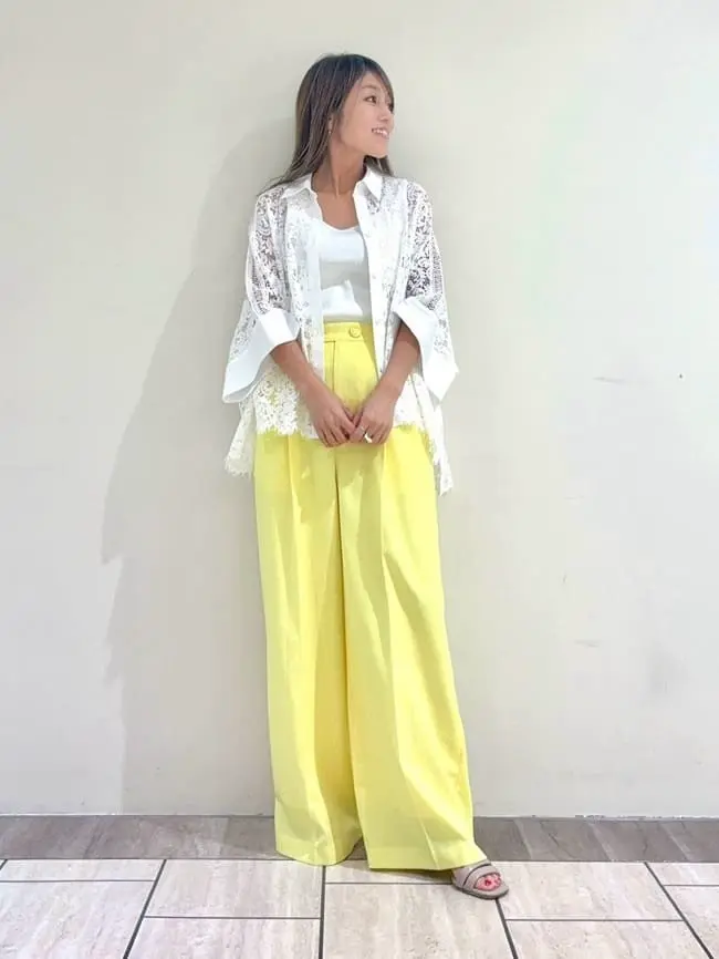 GRACE CONTINENTAL yukimi yonee コーディネート画像