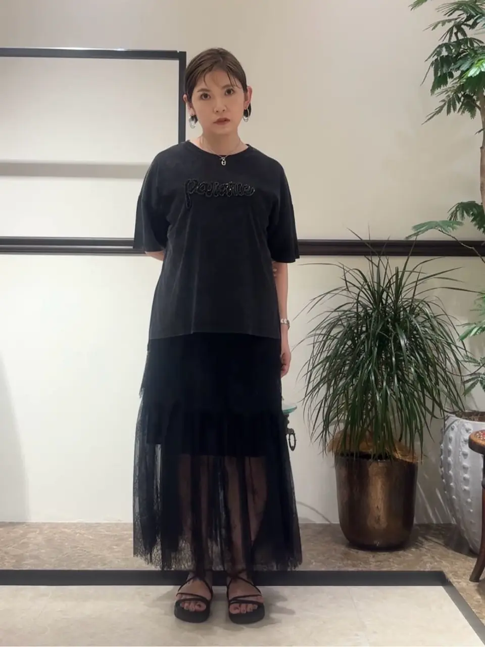 GRACE CONTINENTAL N.YURI コーディネート画像