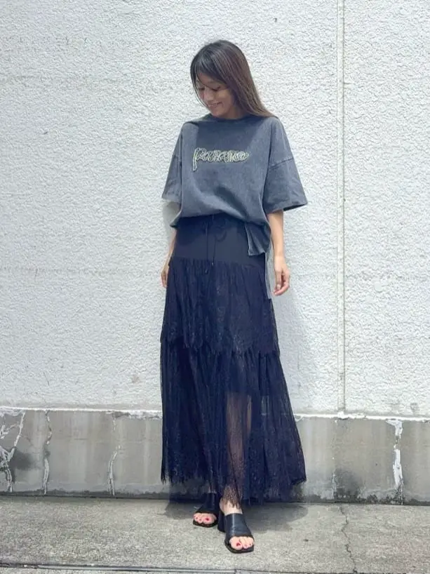 GRACE CONTINENTAL yukimi yonee コーディネート画像