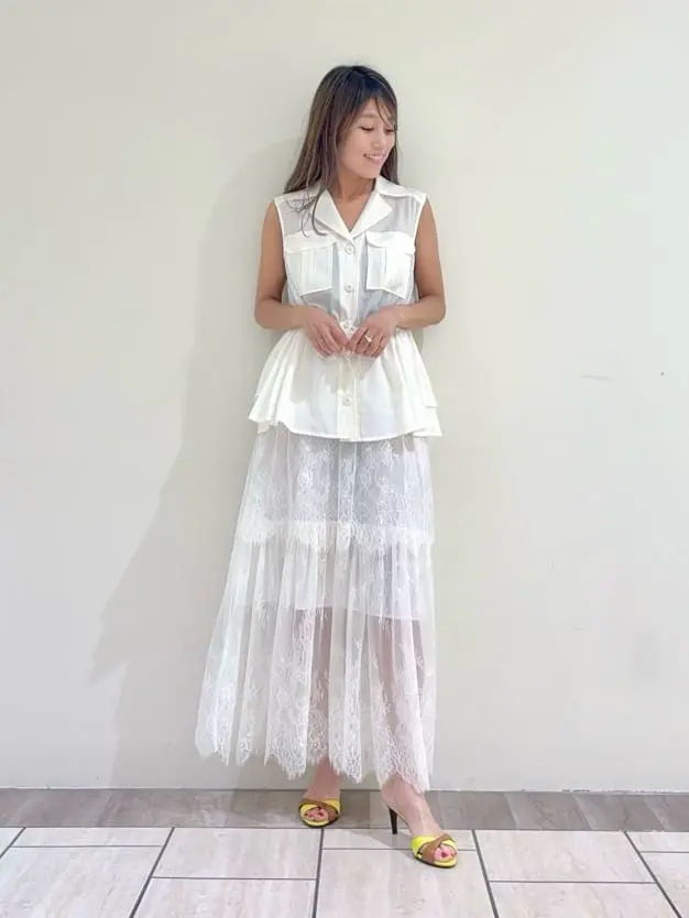 GRACE CONTINENTAL yukimi yonee コーディネート画像