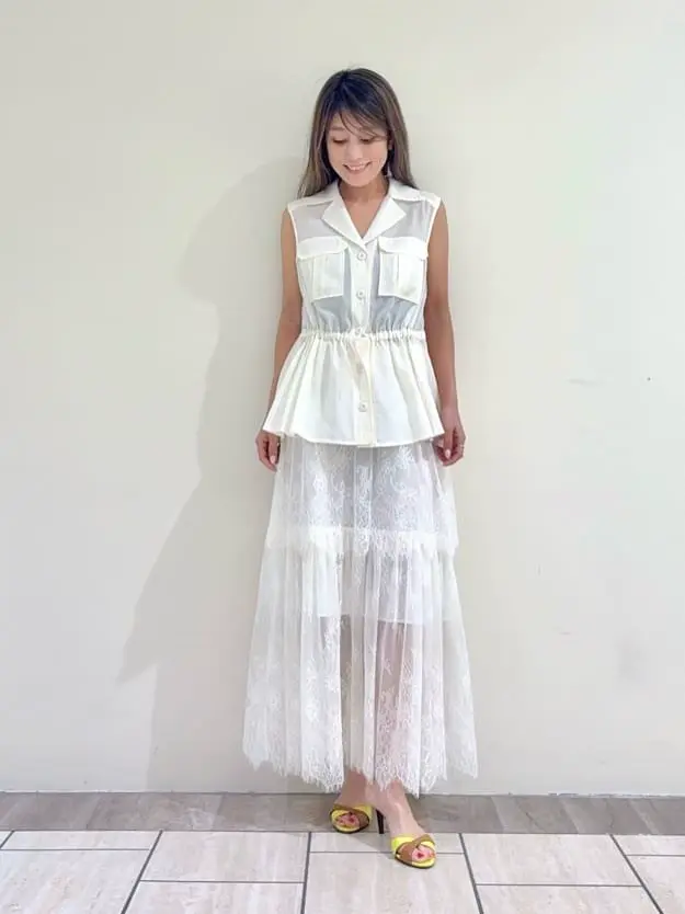 GRACE CONTINENTAL yukimi yonee コーディネート画像