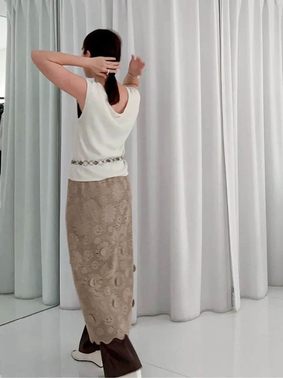 GRACE CONTINENTAL 古川温子 コーディネート画像