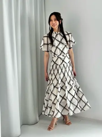 GRACE CONTINENTAL Hikaru Okada コーディネート画像