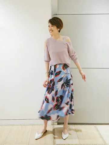 GRACE CONTINENTAL 今野　志保 コーディネート画像