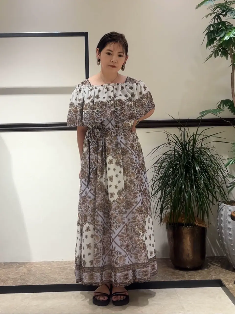 GRACE CONTINENTAL N.YURI コーディネート画像