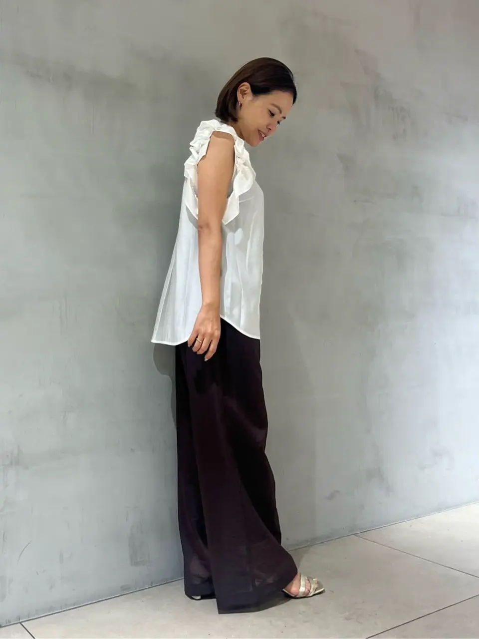 GRACE CONTINENTAL 穐山　香織 コーディネート画像