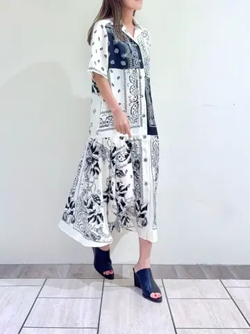 GRACE CONTINENTAL yukimi yonee コーディネート画像