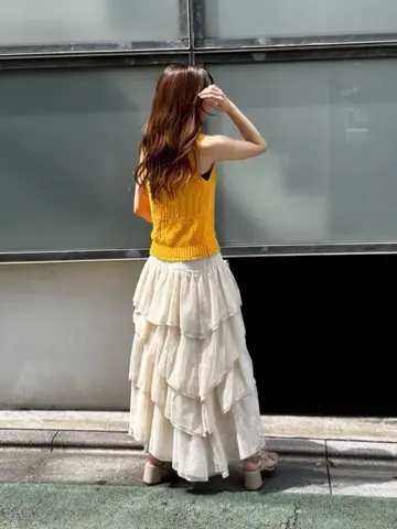 GRACE CONTINENTAL Hikaru Okada コーディネート画像