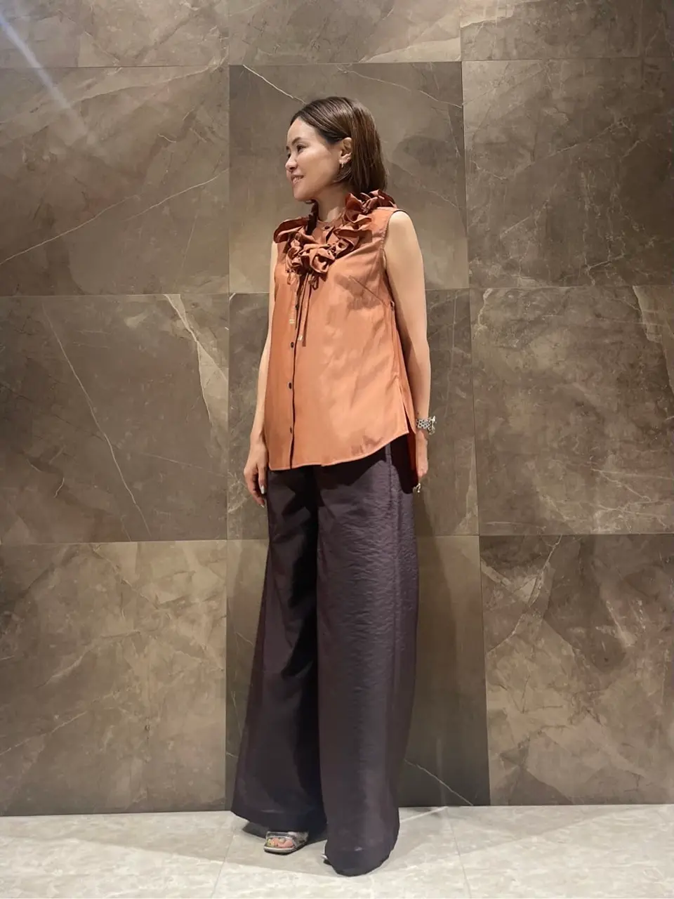 GRACE CONTINENTAL 穐山　香織 コーディネート画像