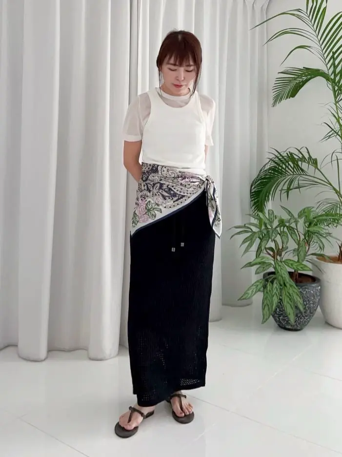 GRACE CONTINENTAL 古川温子 コーディネート画像
