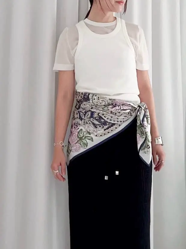 GRACE CONTINENTAL 古川温子 コーディネート画像