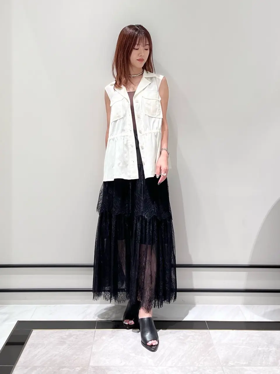 GRACE CONTINENTAL A.Kameyama コーディネート画像