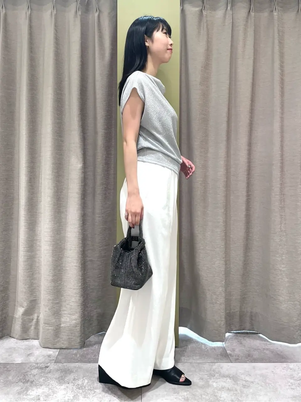 GRACE CONTINENTAL 端場　わかな コーディネート画像