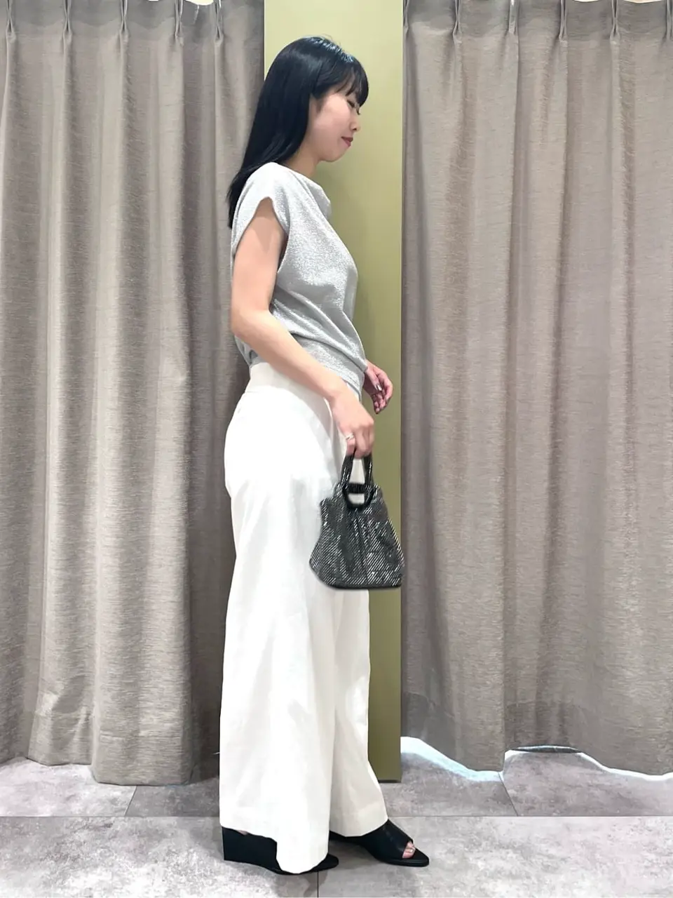 GRACE CONTINENTAL 端場　わかな コーディネート画像