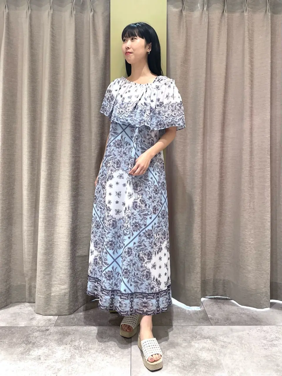 GRACE CONTINENTAL 端場　わかな コーディネート画像