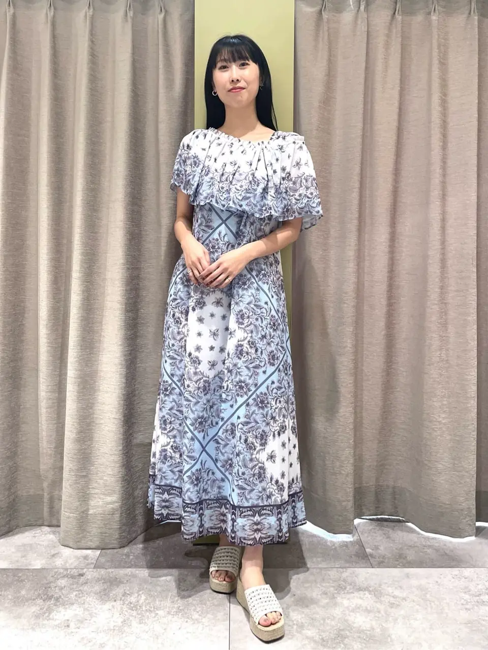 GRACE CONTINENTAL 端場　わかな コーディネート画像